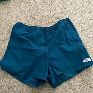 The North Face Women's Teal Athletic Shorts